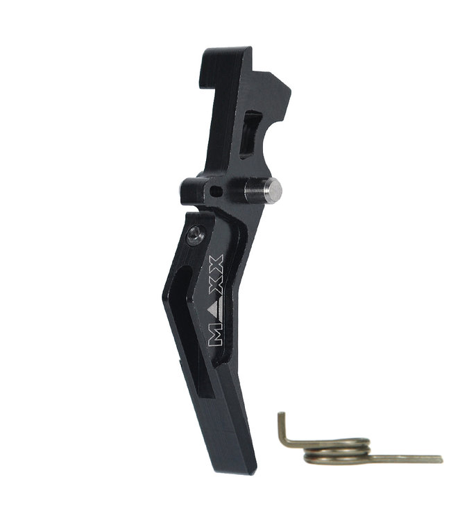 CNC Aluminum Advanced Trigger Style B - Zwart