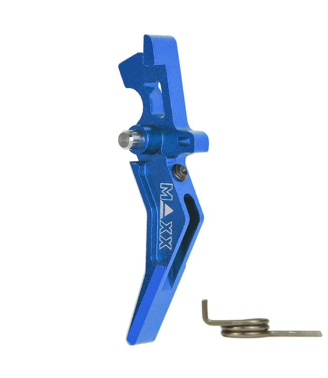 CNC Aluminum Advanced Trigger Style B -  Blue