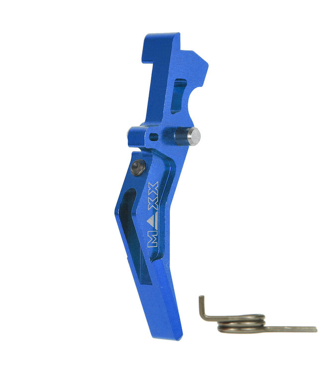 CNC Aluminum Advanced Trigger Style B -  Blue