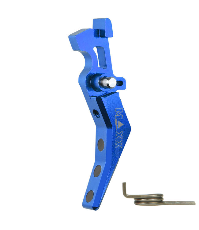 CNC Aluminum Advanced Trigger Style B - Blauw