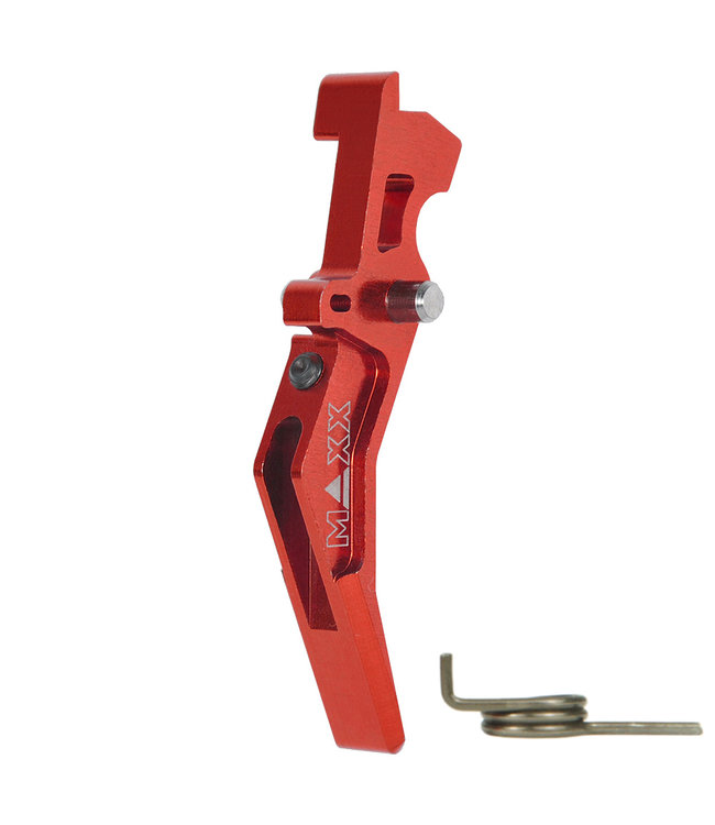 CNC Aluminum Advanced Trigger Style B - Red