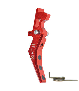 Maxx Model CNC Aluminum Advanced Trigger Style B - Red