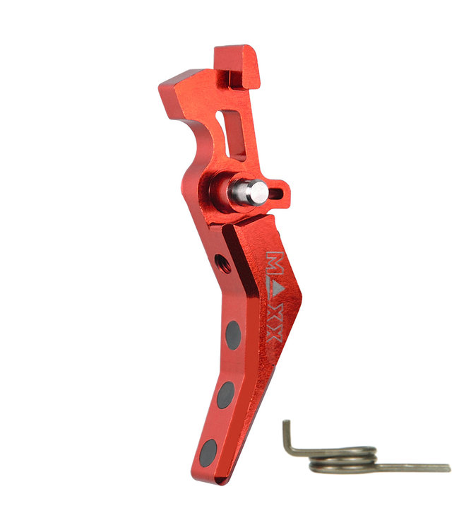 CNC Aluminum Advanced Trigger Style B - Red