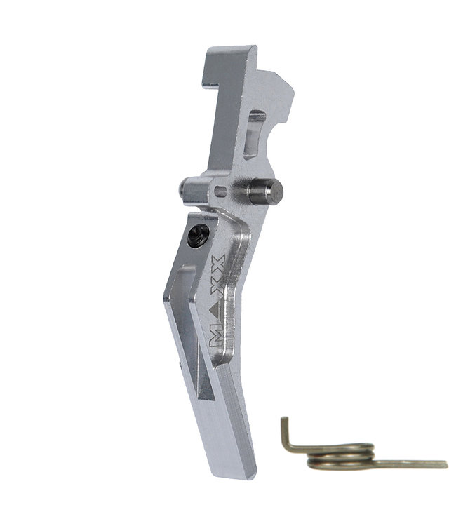 CNC Aluminum Advanced Trigger Style B - Zilver