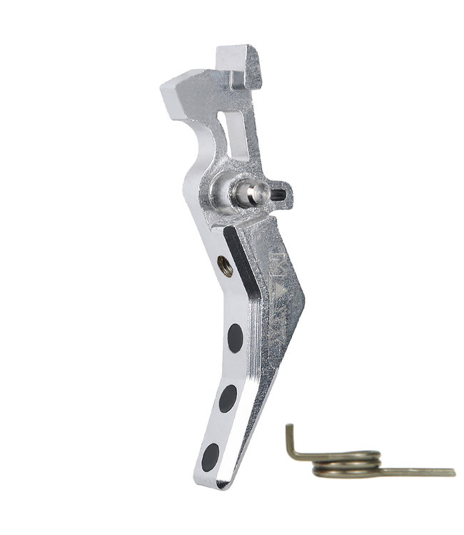 CNC Aluminum Advanced Trigger Style B - Silver
