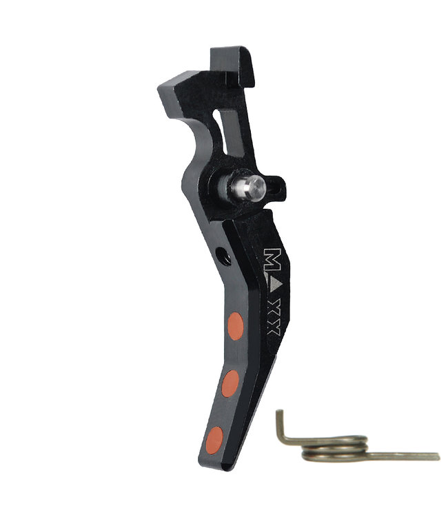 CNC Aluminum Advanced Trigger Style C - Zwart