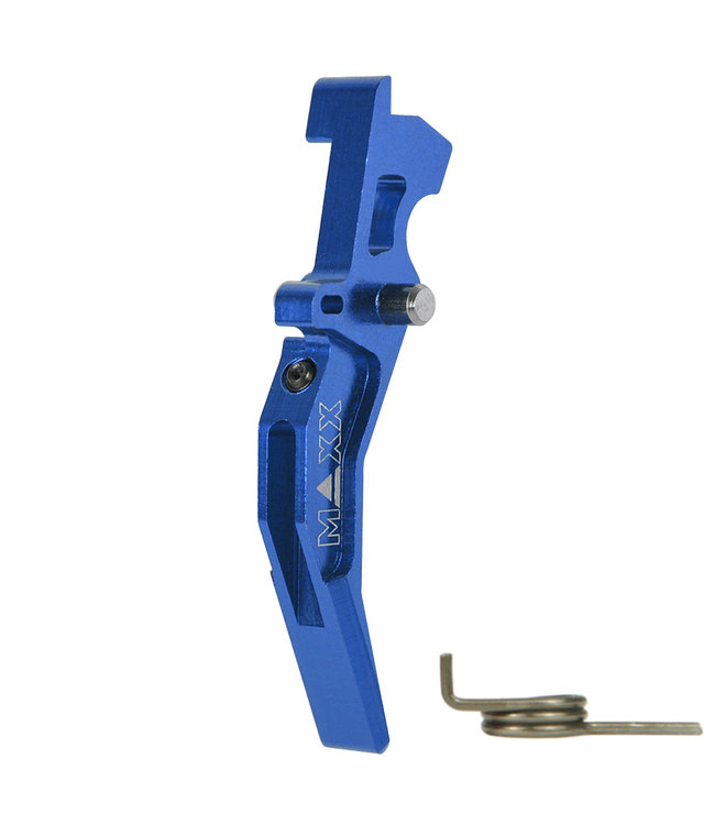 CNC Aluminum Advanced Trigger Style C - Blauw