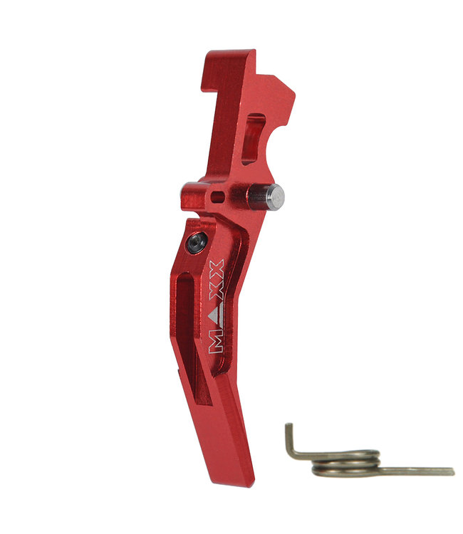 CNC Aluminum Advanced Trigger Style C - Red