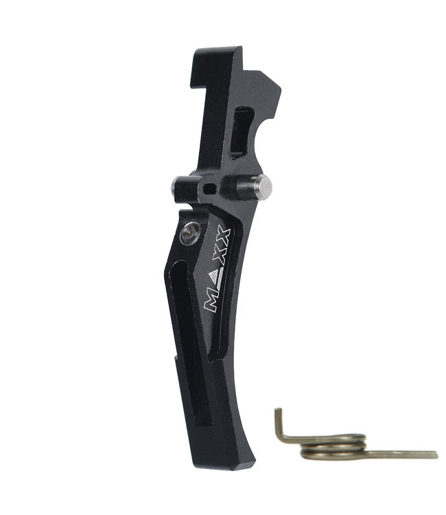 CNC Aluminum Advanced Trigger Style D - Zwart