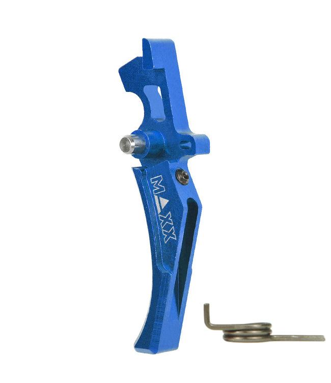 CNC Aluminum Advanced Trigger Style D - Blue