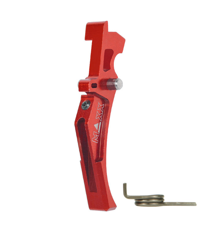CNC Aluminum Advanced Trigger Style D - Red