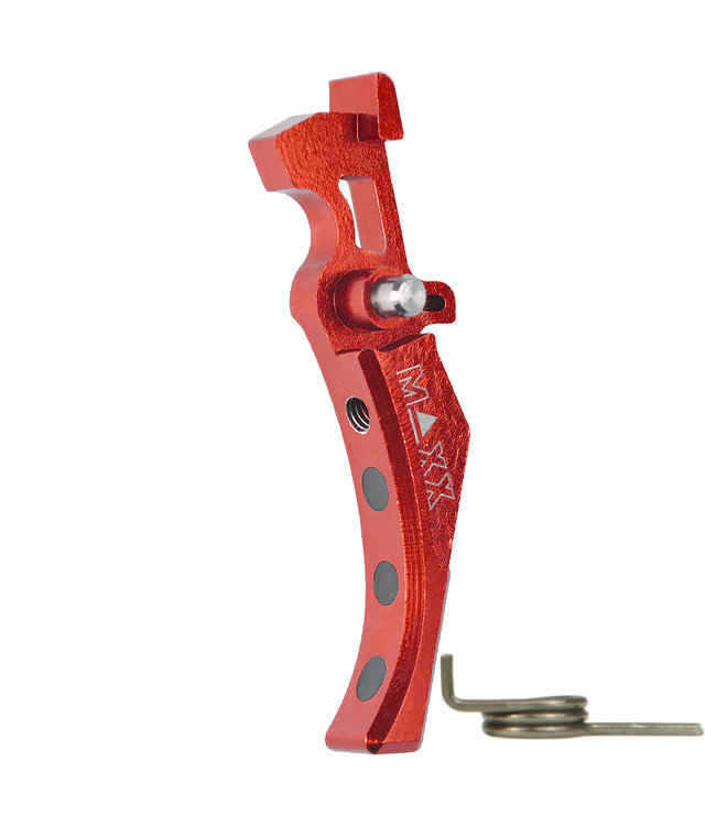 CNC Aluminum Advanced Trigger Style D - Rood