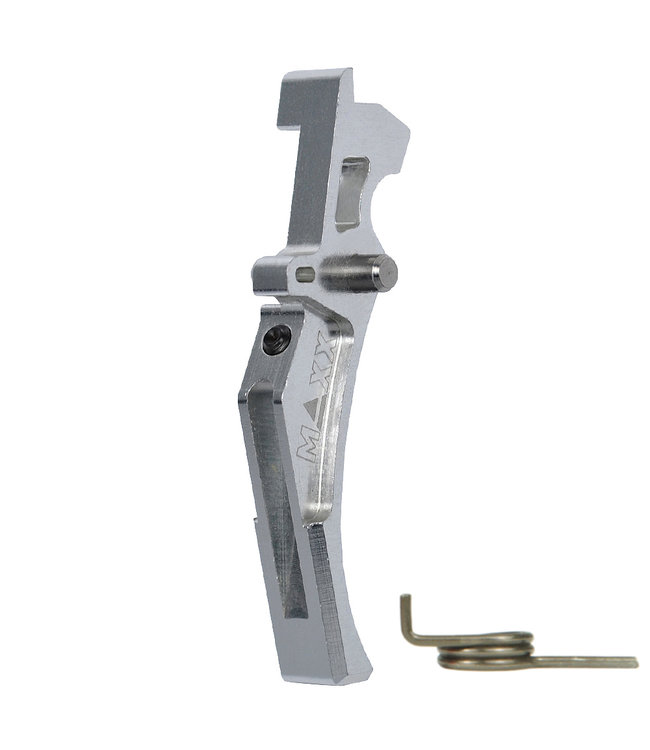 CNC Aluminum Advanced Trigger Style D - Silver