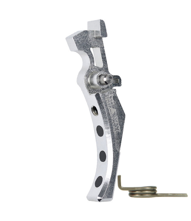 CNC Aluminum Advanced Trigger Style D - Silver