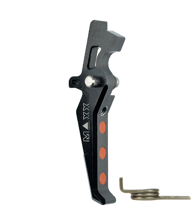 CNC Aluminum Advanced Trigger Style E - Zwart