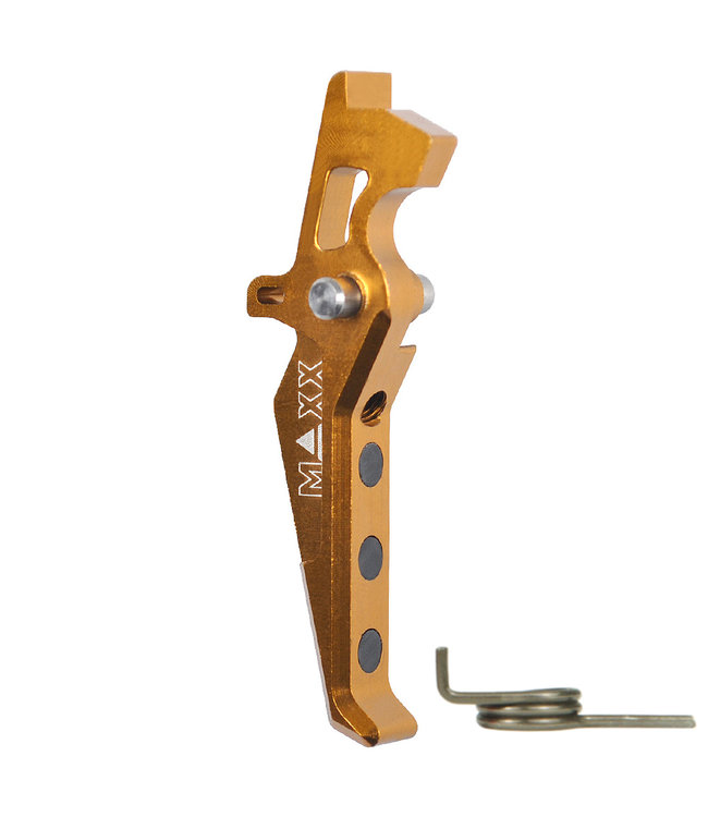 CNC Aluminum Advanced Trigger Style E - Dark earth