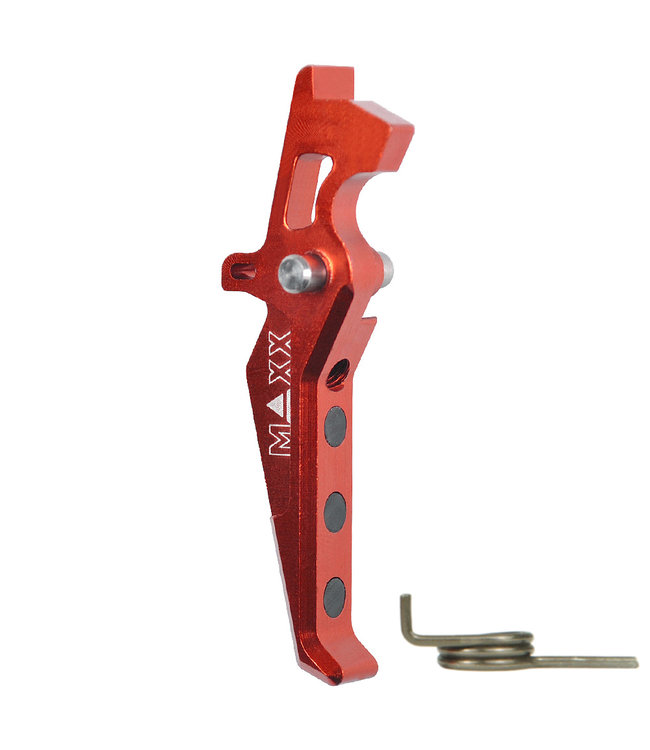 CNC Aluminum Advanced Trigger Style E - Red
