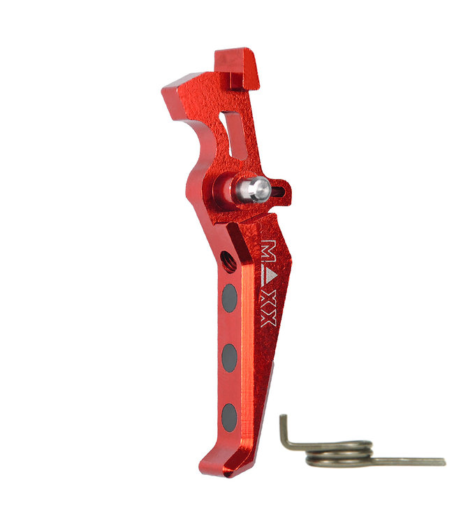 CNC Aluminum Advanced Trigger Style E - Red