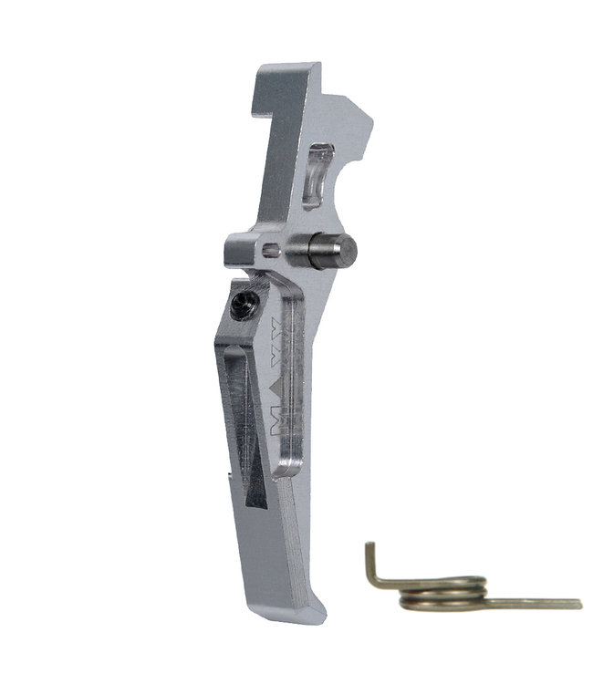CNC Aluminum Advanced Trigger Style E - Zilver