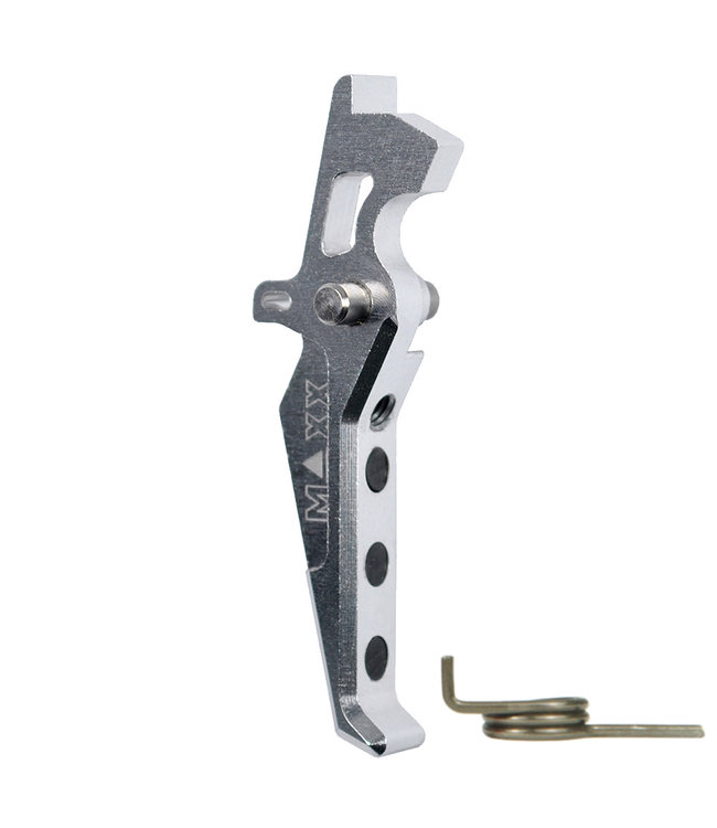 CNC Aluminum Advanced Trigger Style E - Zilver