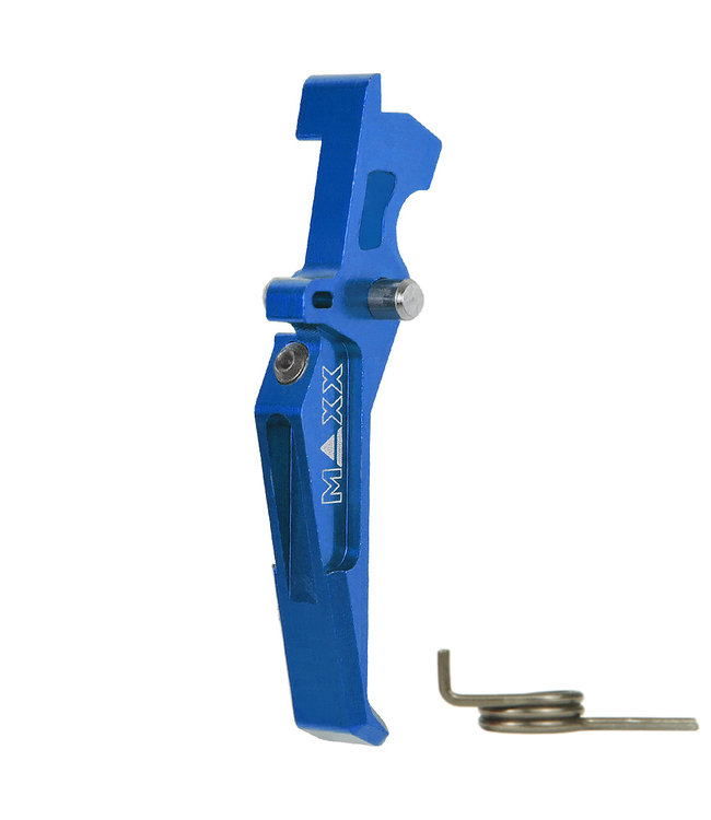 CNC Aluminum Advanced Trigger Style E - Blue