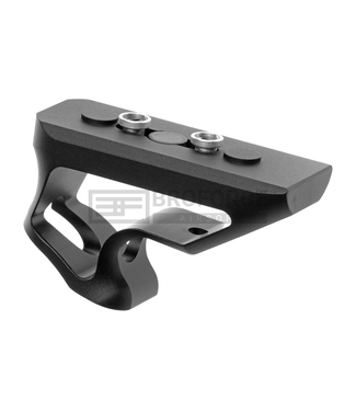 Metal CNC Keymod Short Angled Grip  - Black