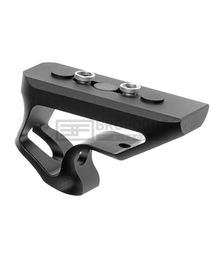 Metal CNC Keymod Short Angled Grip  - Zwart