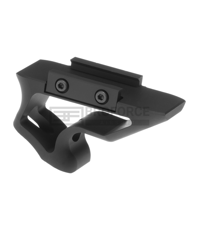 CNC Picatinny Short Angled Grip  - Black