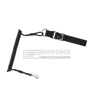 Amomax Pistol Lanyard - Zwart Amomax Pistol Lanyard - Zwart