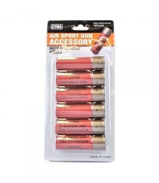 Cyma Shotgun shells 6 piece (30rds) - Red