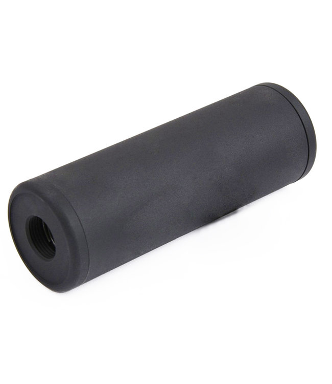 Smooth Style Silencer 100mm x 35mm - Black