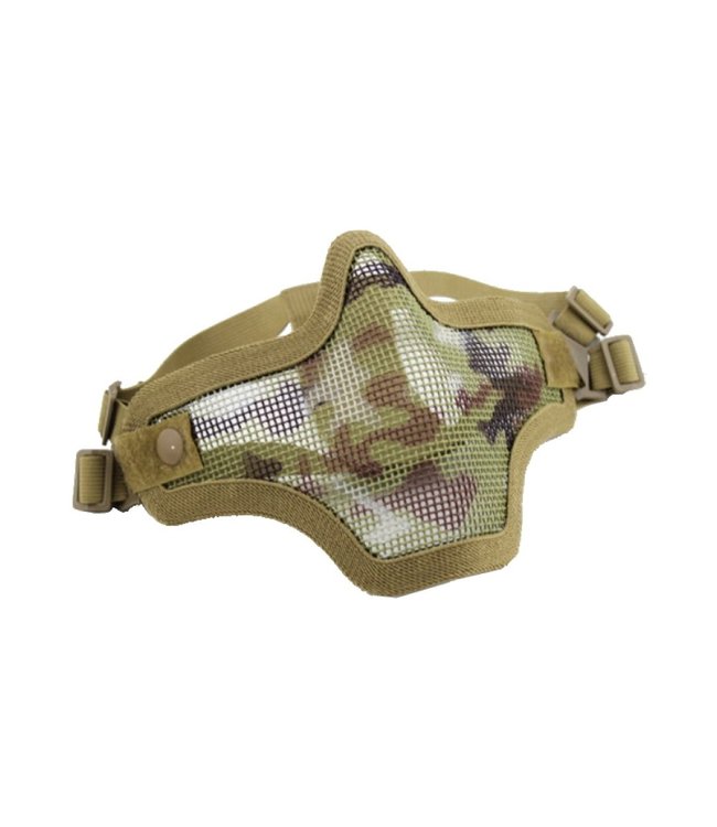 Steel half face mask - Multicam