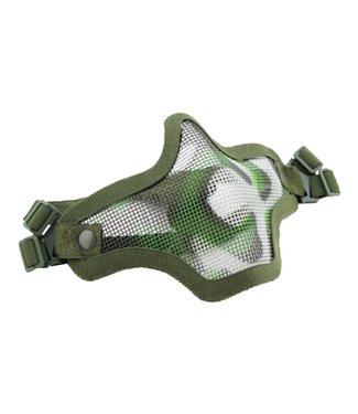 Wosport Steel half face mask - Woodland