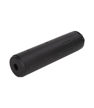 Big Dragon Smooth & Dotted Style Silencer with Flash hider 150mm x 35mm - Black