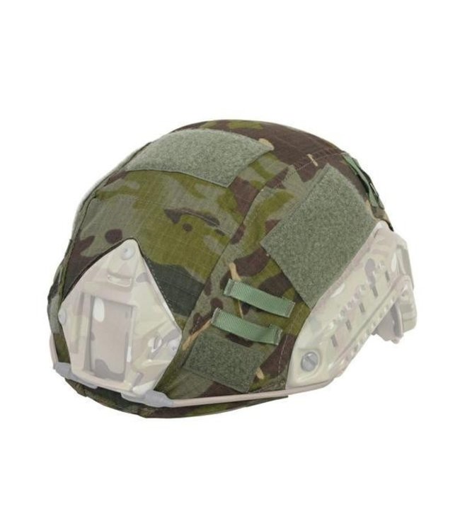 Fast Tactical Helm cover - Woodland