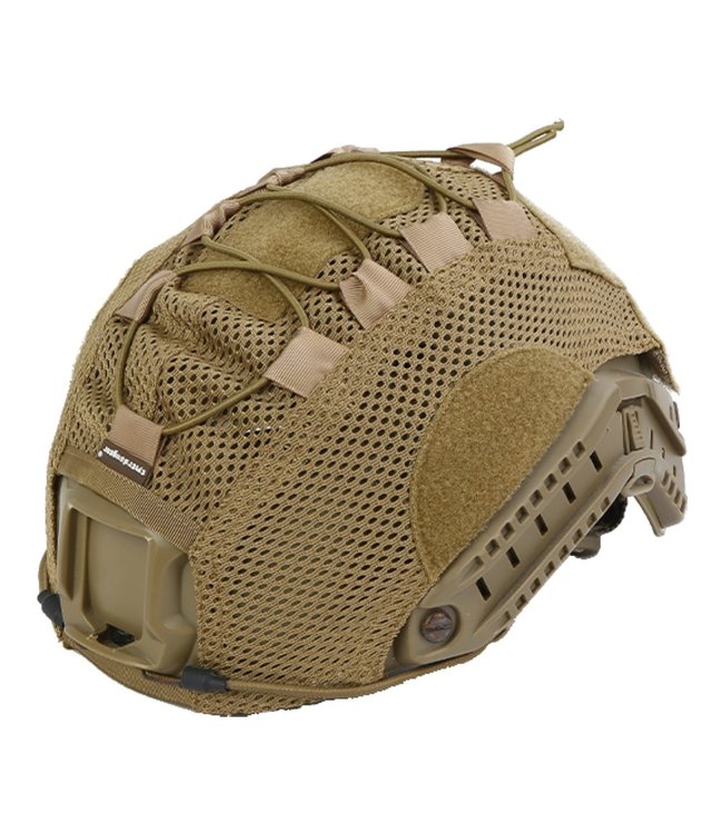 Fast Tactical Helmet mesh cover - Coyote