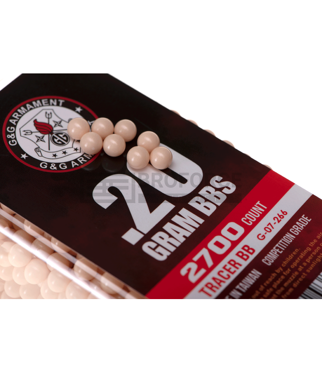 Non Bio Rode Tracer bb's 0.20 gr (2700 st.)