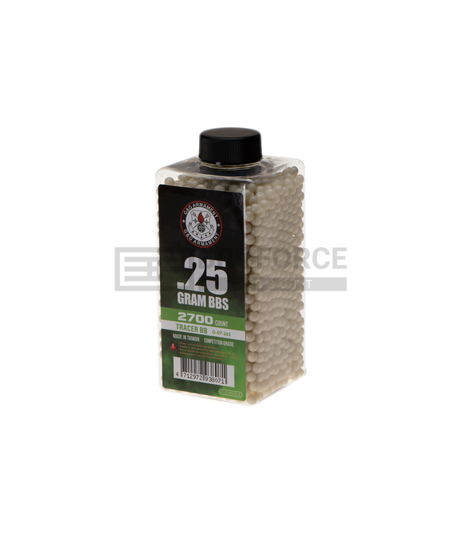 Non Bio Green Tracer bb's 0.25 gr (2700 rds.)