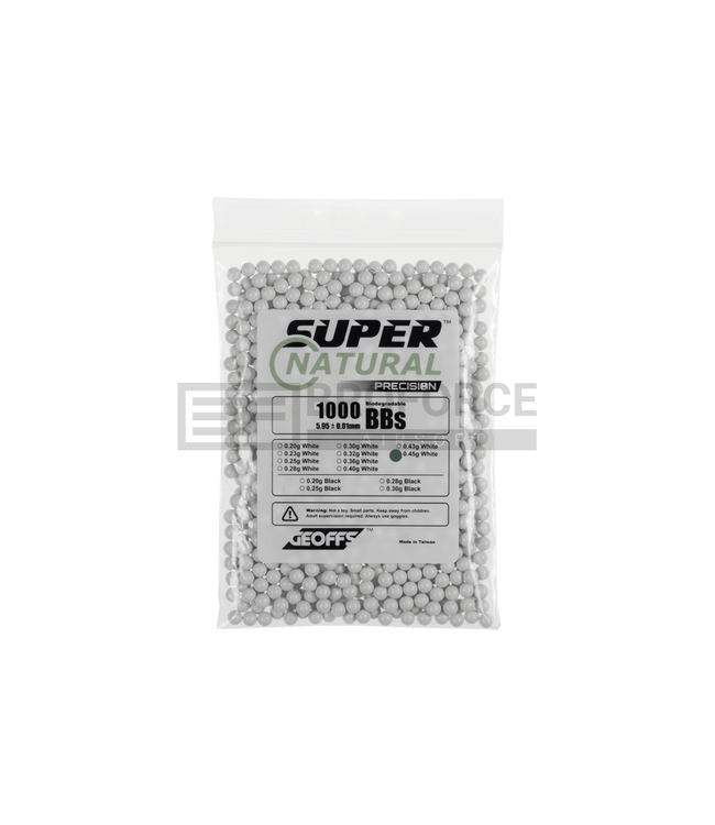 Bio bb's 0.45 gr Wit Super Natural Precision Sniper/DMR (1000rds)