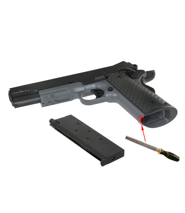 M1911 Tactical GBB magazijn