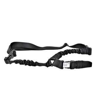 Wosport One Point Sling With Attachment Hook - Black