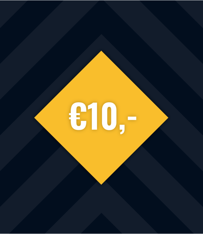 Gepersonaliseerde  digitale waardebon €10,-