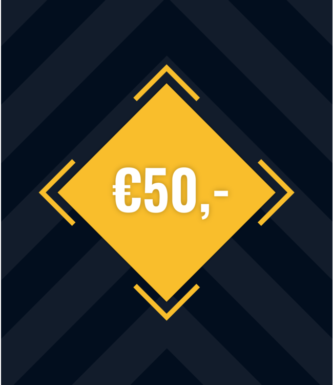 Personalized digital gift card €50,-