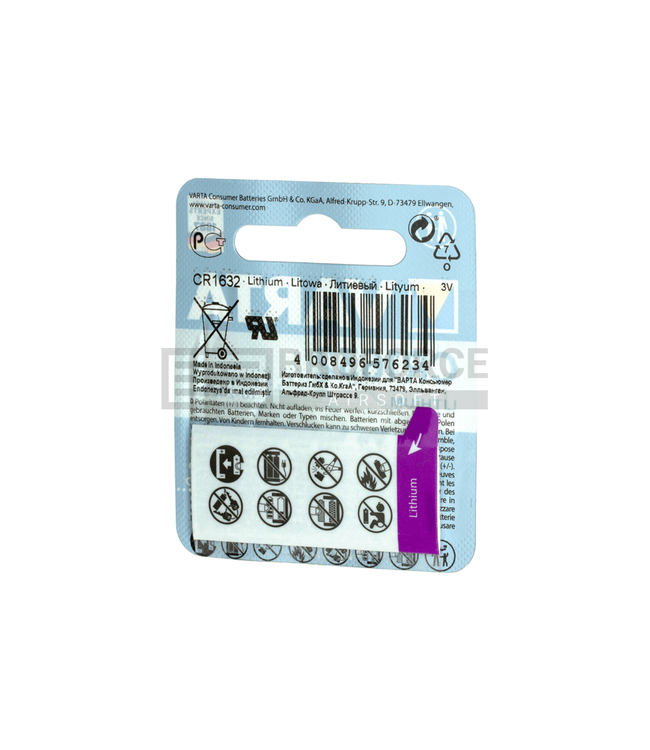 CR1632 Knoopcel batterij - 1 stuks