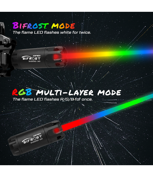 Bifrost Tracer Unit 14mm CCW - Zwart
