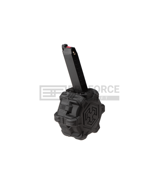 Drum Mag (Glock) VX-Series GBB 350rds - Black