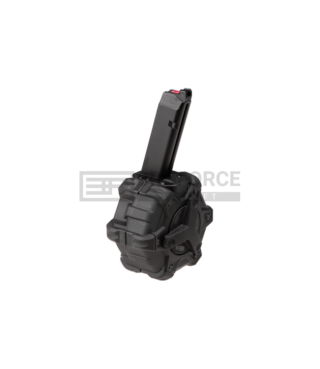 Drum Mag (Glock) VX-Series GBB 350rds - Black