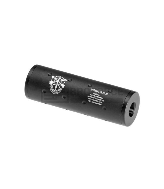 Special Forces Silencer CW/CCW 110mm x 35mm - Black