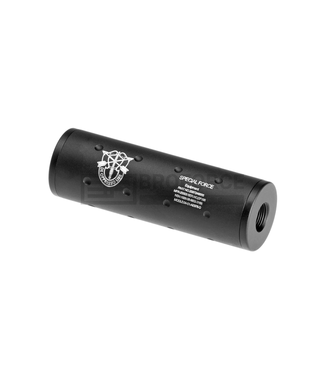 Special Forces Silencer CW/CCW 110mm x 35mm - Zwart