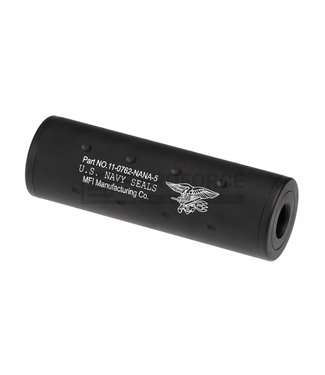 FMA Navy Seals Silencer CW/CCW 107mm x 35mm - Black